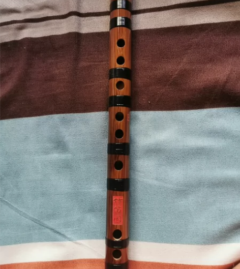 闲置苦竹E调整支，竹笛园乙土款，笛子完好，...