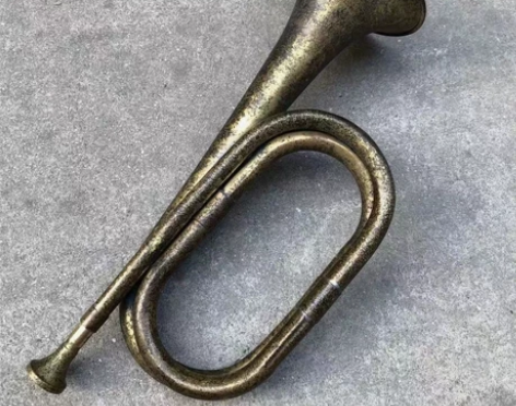 复古风步号 冲锋号 军号乐器 怀旧装饰道具...