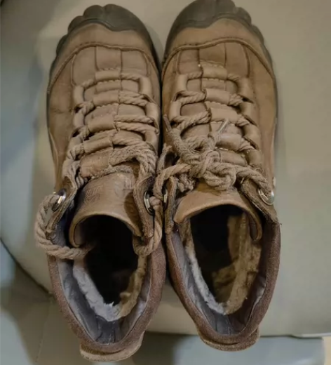 骆驼棉鞋冬季男鞋新款户外系带男鞋加绒高帮休...