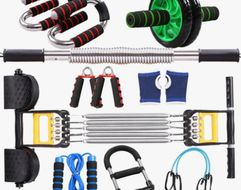 二手健身器材套装家用多功能训练男锻炼胸肌臂...