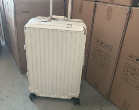 出口日本漫游行李箱铝框拉杆箱男商务登机旅行...
