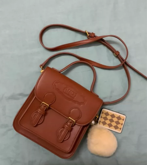 Bromen不莱玫迪士尼邮差包 百搭手提可...