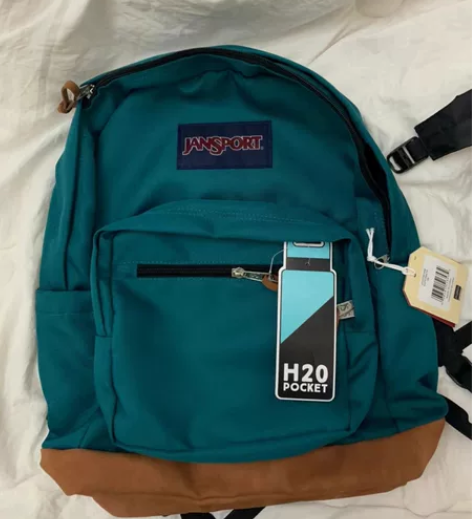 【新款麂皮正品捡漏】jansport杰斯伯...