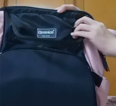 Qminica妈咪包轻便干湿分离超轻防水大...