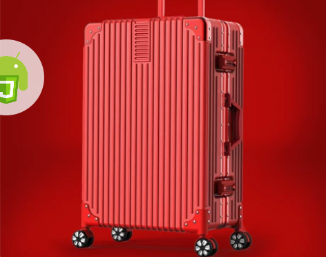 【狂欢价】新娘结婚红色行李箱拉杆箱出嫁子母...