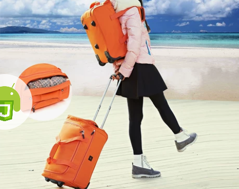 Lucky Club带拉杆包旅行包女手提男...