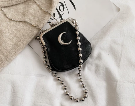 ins超火迷你小包包女夏2023新款链条斜...