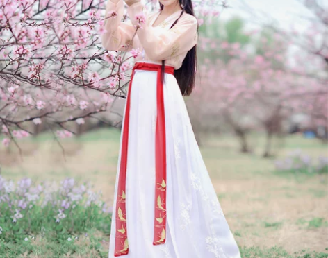 如梦霓裳日常汉服女装对襟齐腰襦裙[蝶恋花]...