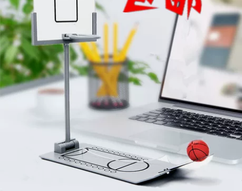 桌面减压玩具折叠篮球机掌上迷你趣味投篮架男...