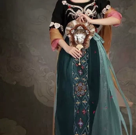 都城南庄老款齐腰襦裙依鸾殿 只有下裙L码，...