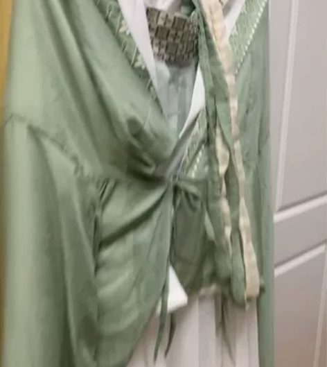 实体店买的汉服穿二洗二，吊牌扔掉了 已大刀...