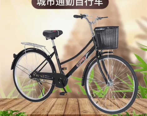 【全新包邮】自行车居家礼品车男女士成人普通...