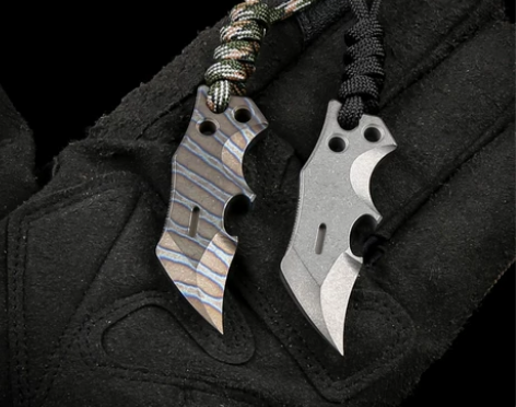 迪科尔蜂鸟TC4钛合金小撬棍多功能爪子刀撬...