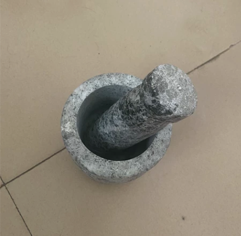 闲置捣蒜器，捣药罐，石头罐，好像是叫这名字...