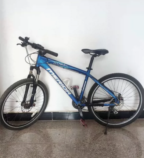 美利达公爵500山地自行车，26寸，平时骑...