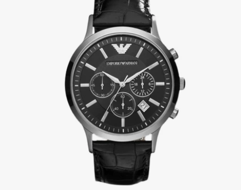 Armani阿玛尼手表男士商务大表盘多功能...