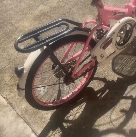 折叠式自行车，20寸左右，9成新，没怎么骑...