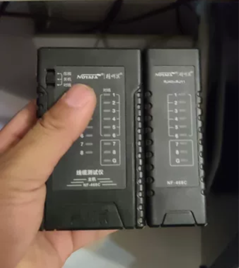 ?精明鼠nf-468c单头网线检测器网线测...