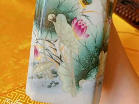 出几个精美陶瓷笔筒和和美美文房装饰毛笔筒古...