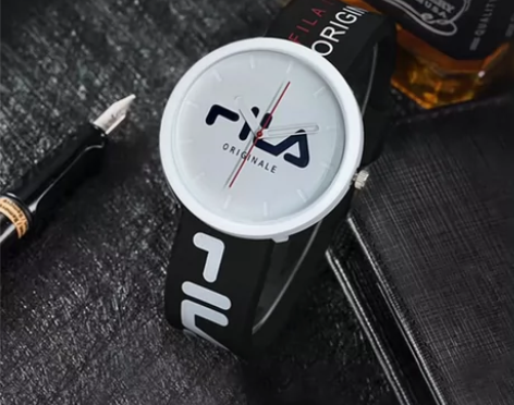 斐乐Fila同款，防过敏硅胶手表，全新，大...