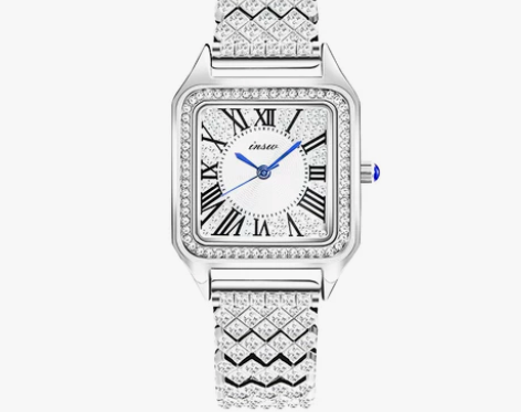 【香菇来了】正品时尚潮流轻奢满天星气质女表...