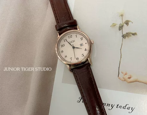 chic女士皮带手表女款学生ins风韩版简...