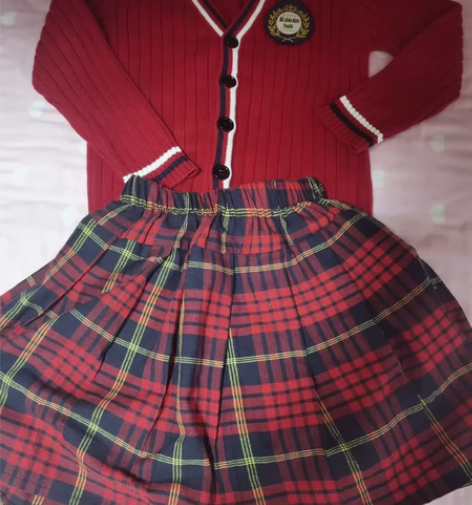 女生班服，英伦学院风格，表演服，130码 ...