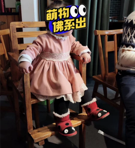 Nunmii kids 冬季西班牙定制女童...