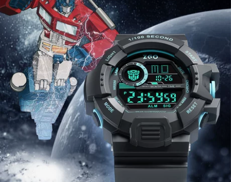 变形金刚手表男学生儿童青少年高中男孩男童男...