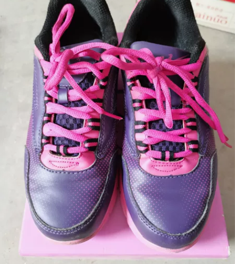 秋冬季双星运动鞋女皮面软底防滑休闲旅游跑步...