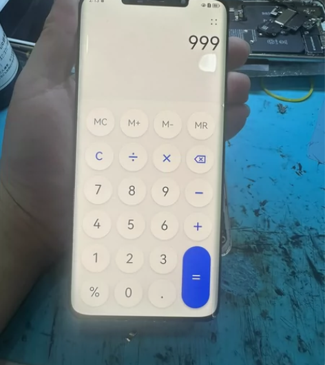 华为mt50p，外屏有偏光坏，触摸正常，售...