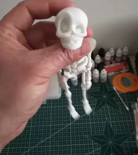 3d打印可爱的小骷髅挂件！pla材质！ 感...