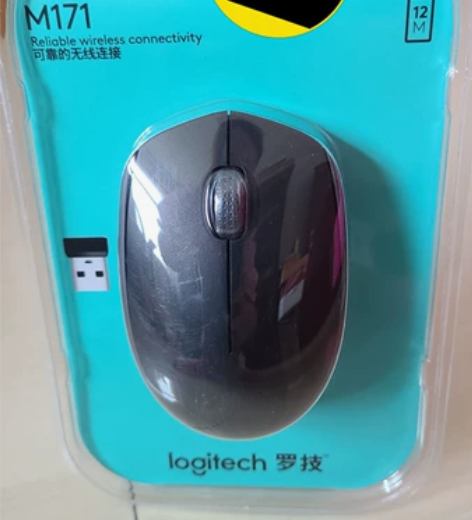 罗技M171 全新无线鼠标两种 两个鼠标。...