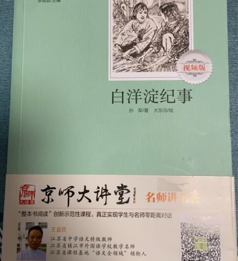 《白洋淀纪事》，初中推荐读本。非常新。不包...