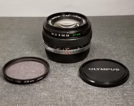 奥林巴斯 OM 21/3.5 超广角饼干镜...