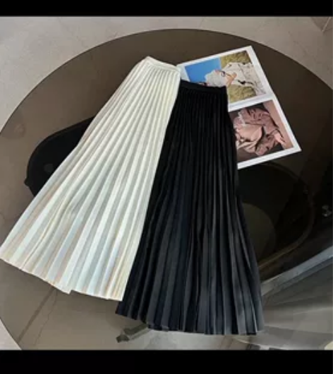 余潇潇（简色风琴）压褶百搭显瘦百褶裙半身裙...