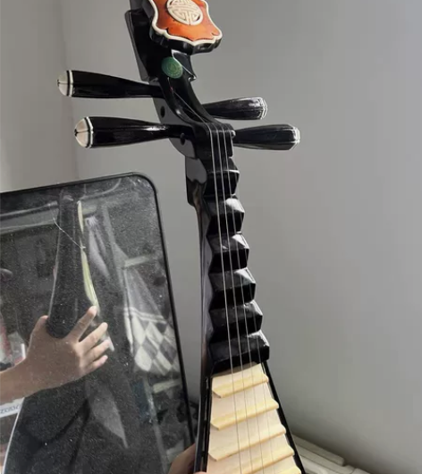 原价4500的花梨木琵琶弹了两次不感兴趣了...