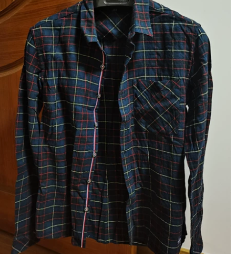 拉夏贝尔jackwalk休闲长袖衬衫175...