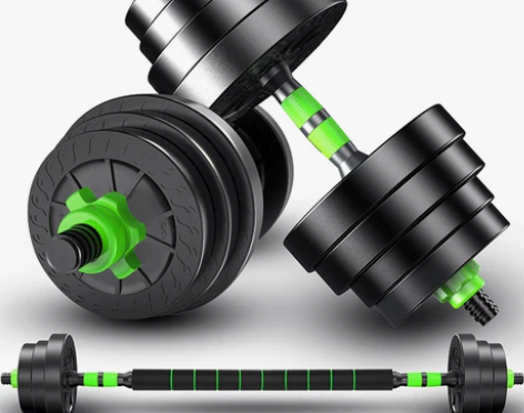 品健 可拆卸哑铃男士 家用健身器材20/3...