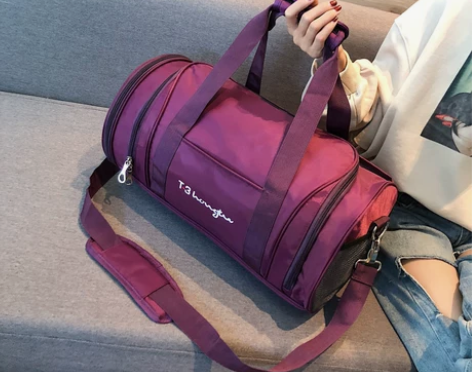 干湿分离运动健身包网红旅行包女手提大容量韩...