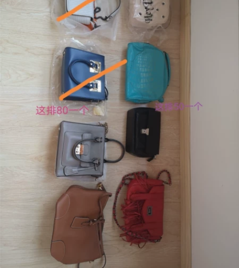 新款单肩斜挎包迷你小方包 真皮女包金属 下...