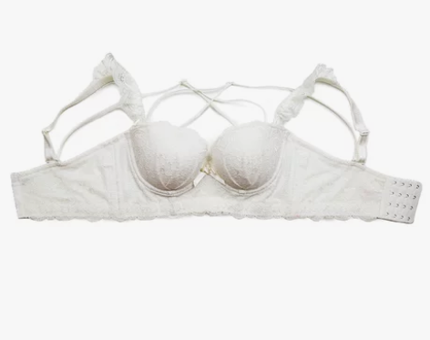 85D无肩带聚拢隐形文胸婚纱文胸 买了没穿...