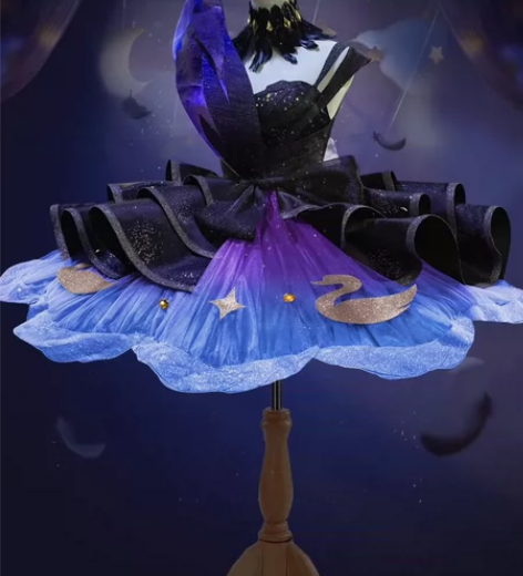 喵屋小铺 小乔天鹅之梦黑天鹅 S码 穿过几...