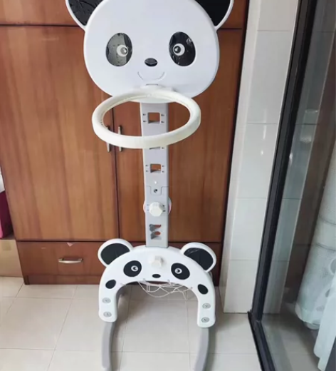 儿童篮球足球架组合，送一个小足球一个小篮球...
