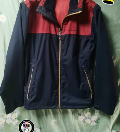 迪卡侬户外Que chua冲锋衣男春秋防水...