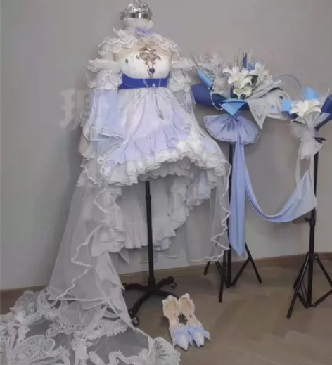 【北漠出租】大乔挚爱花嫁520新皮肤cos...