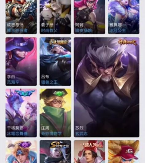 王者荣耀贵族七账号,李白典藏,武陵仙君,皮...
