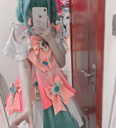 瑶时之祈愿cos大全套（假发+配饰+衣服）...