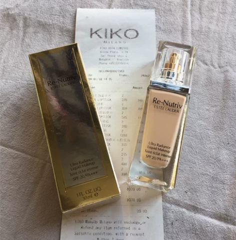 雅诗兰黛白金粉底液 因本人意外怀上了，家里...