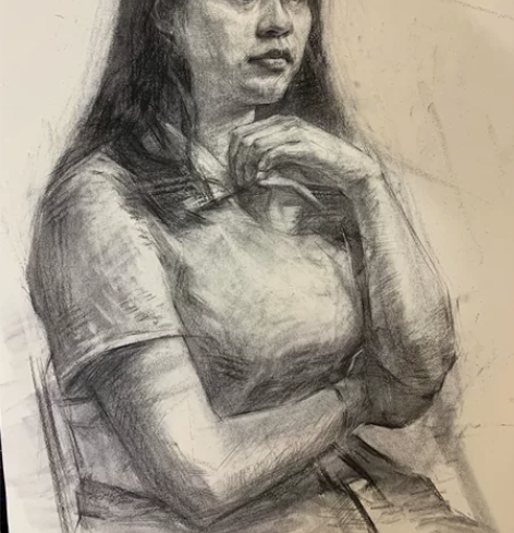 写生素描画像便宜甩，可接私人订制，优秀作品...